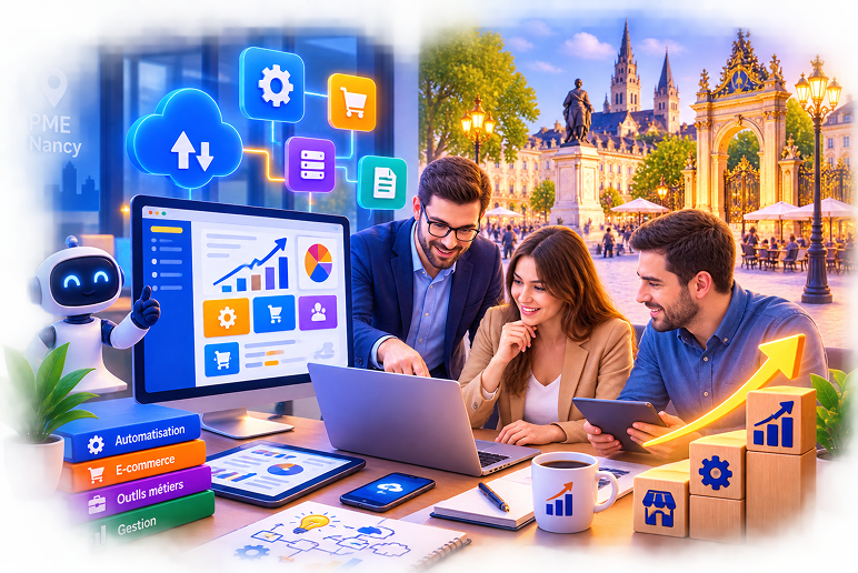 Digitalisation des PME à Nancy : le guide concret pour passer à l'action en 2026